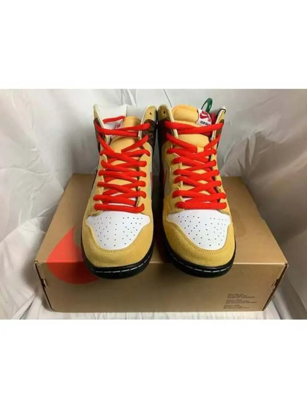 Nike SB dunk High Pro ISO “Kebab and Destroy” Size 11.5